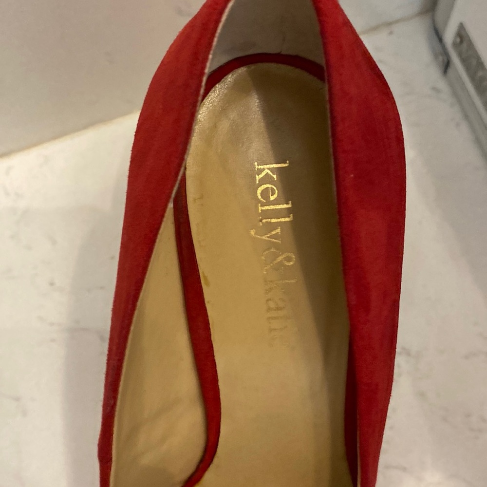 Vintage red Katie and Kelly heels